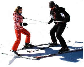 Clases de esquí en Aime La Plagne 